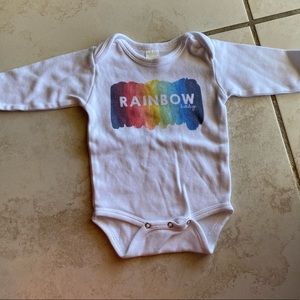 Rainbow Baby Onsie